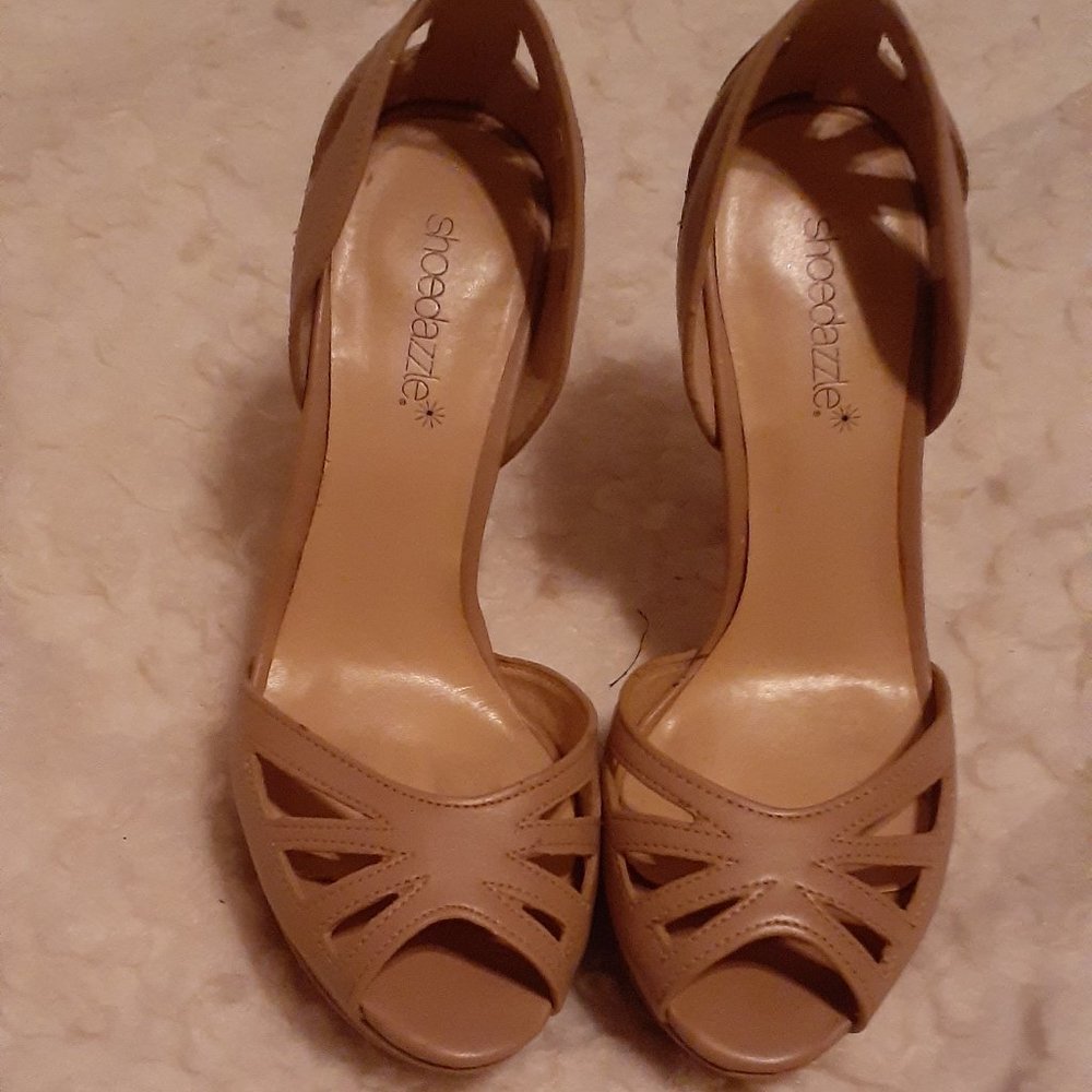"Janae" Open Toe Heels